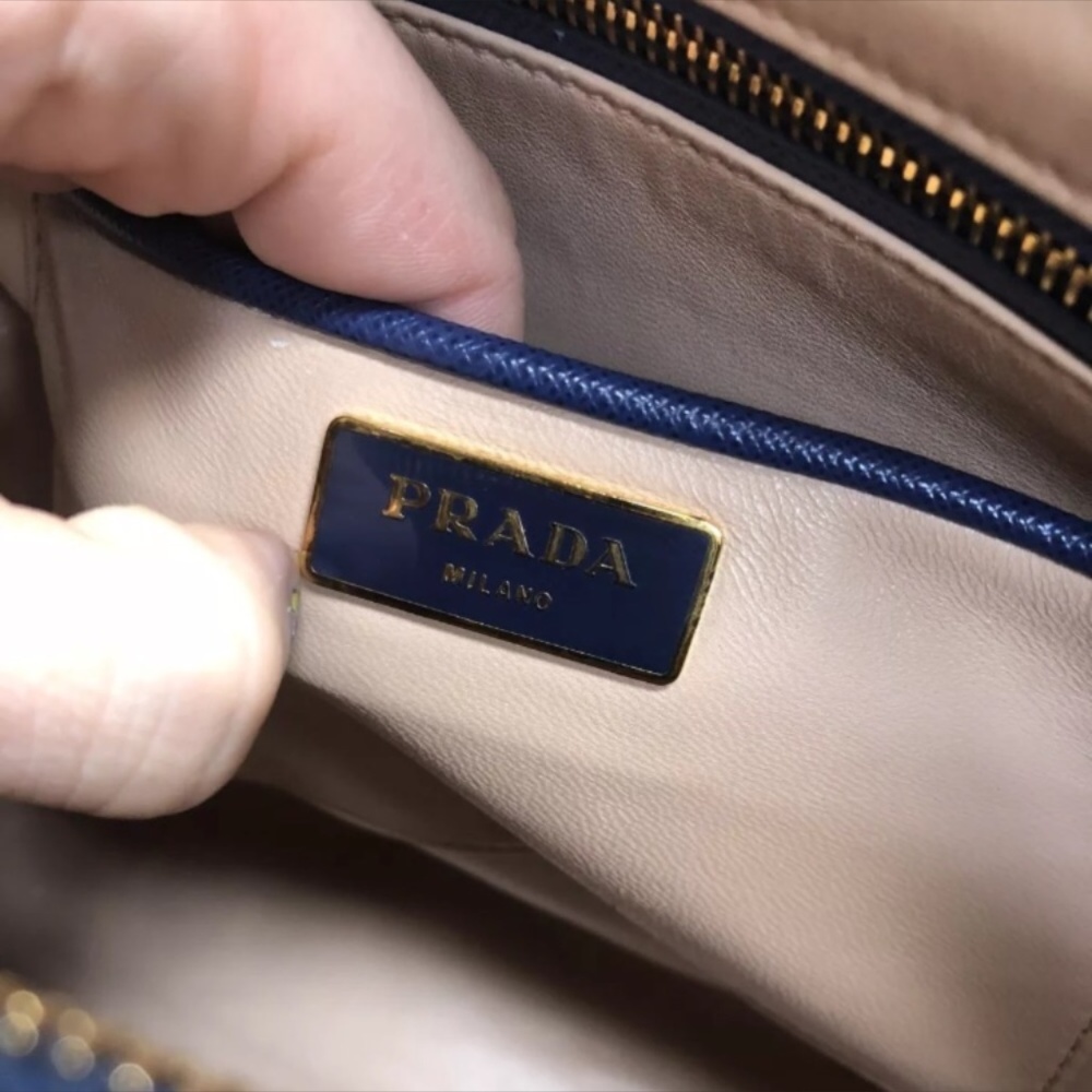 PRADA SAFFAINO LUX SATCHEL NWT - Picture 4 of 8